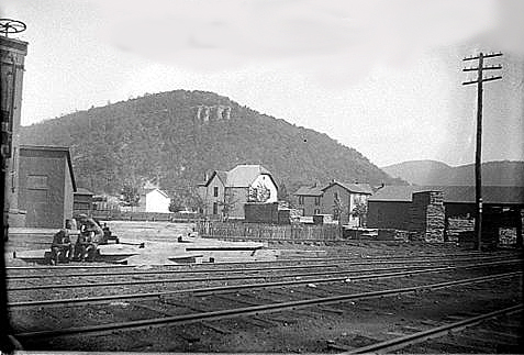 Rail and Lumber Yard