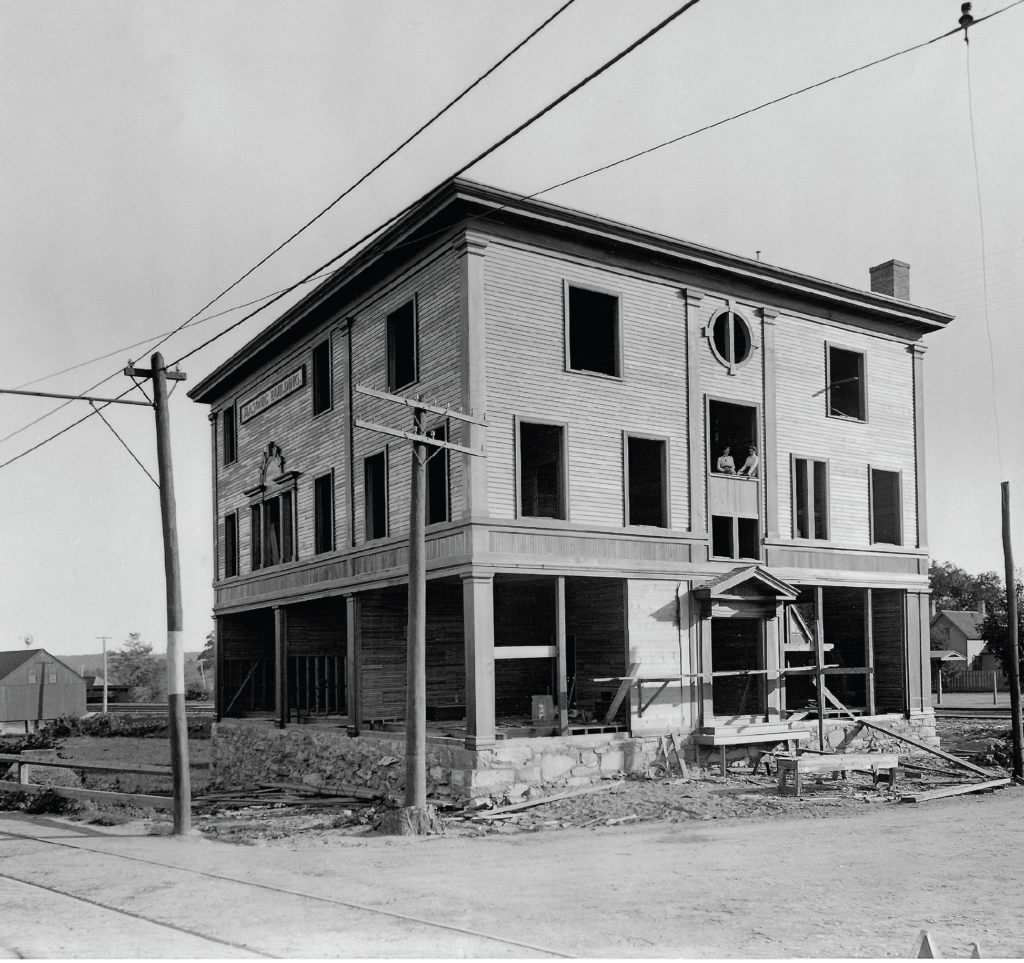 Masonic Block Under Contruction